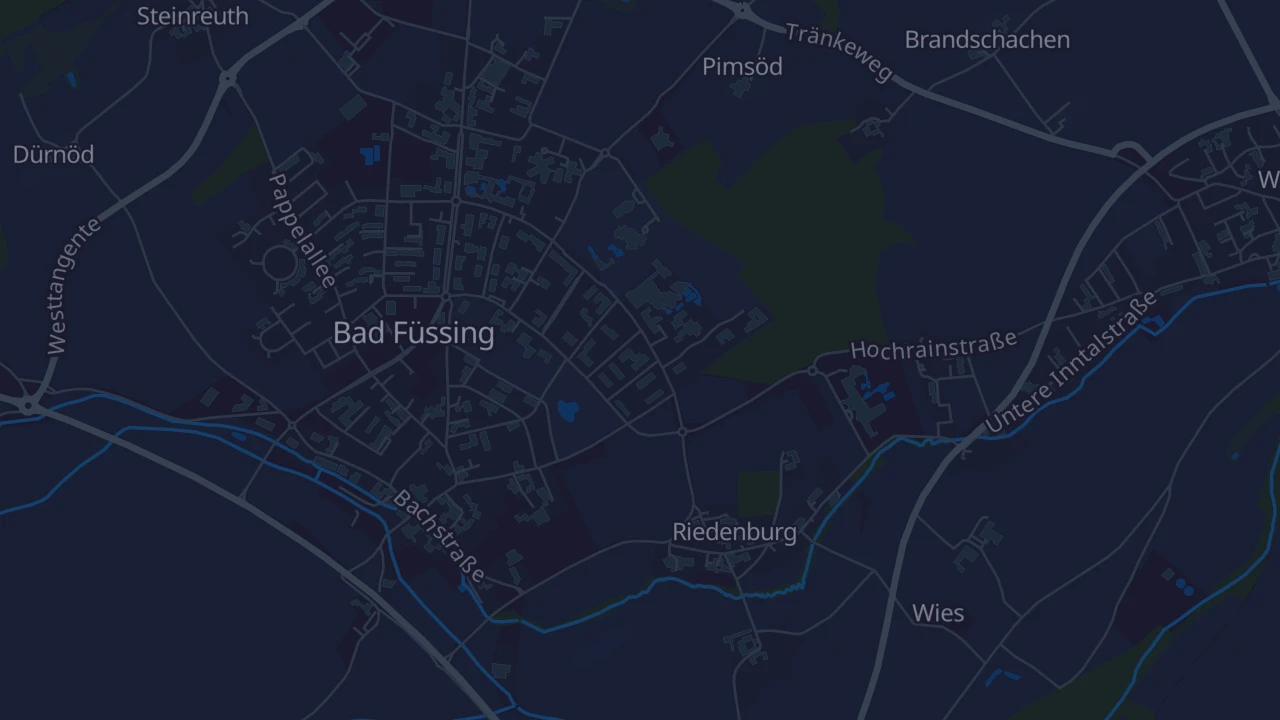 Karte von Bad Füssing