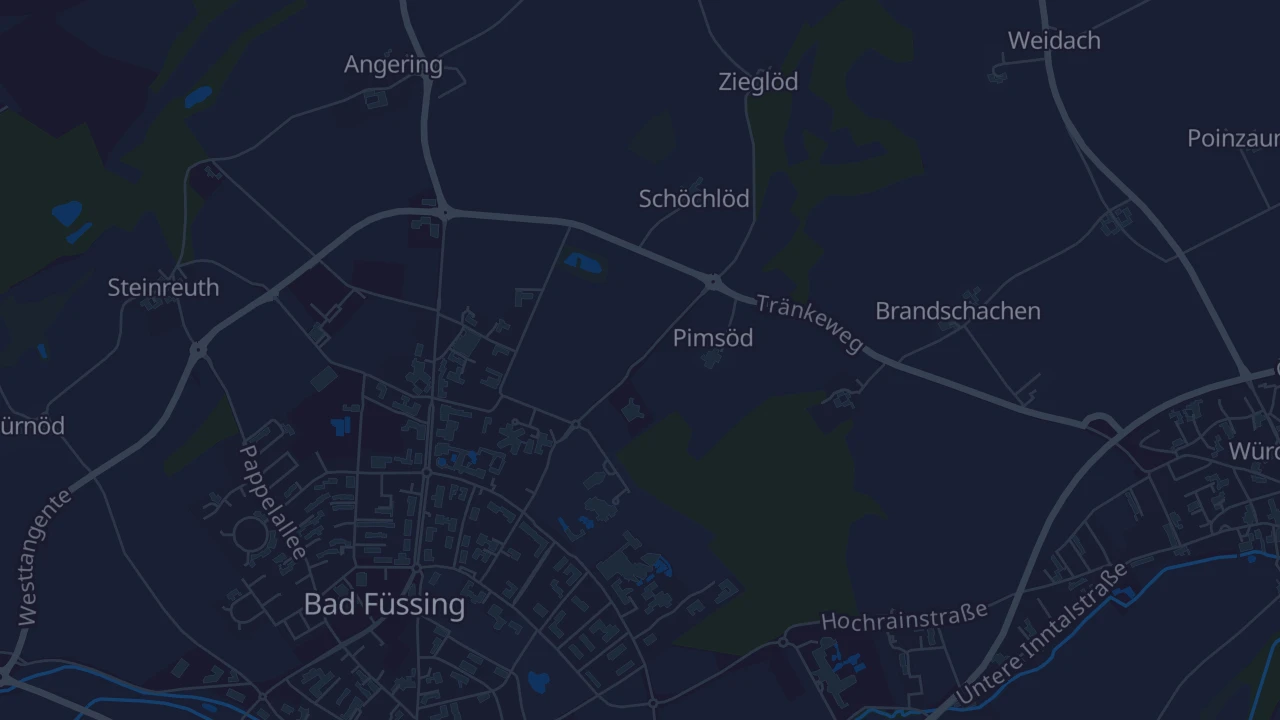 Karte von Bad Füssing