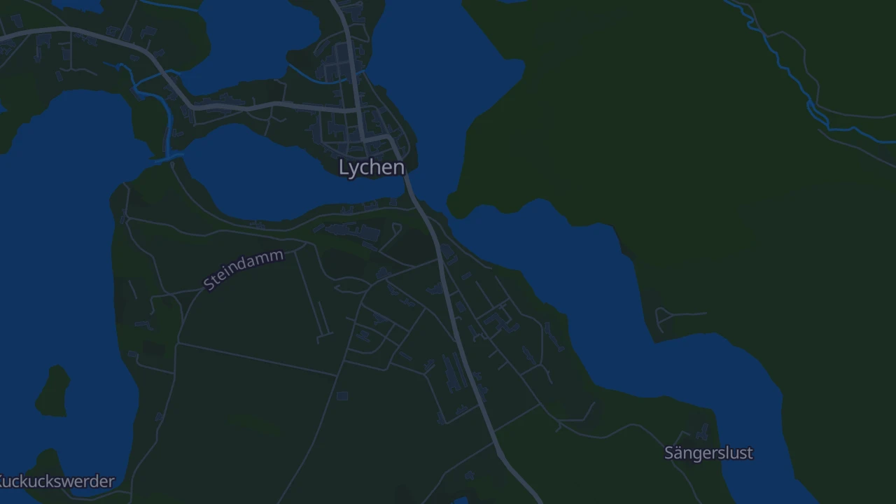 Karte von Lychen