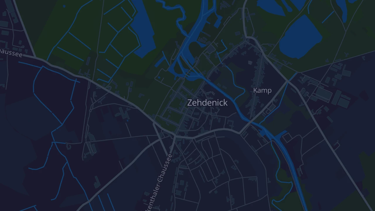 Karte von Zehdenick