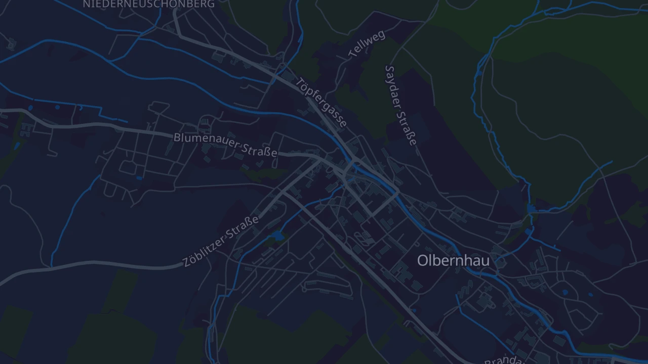 Karte von Olbernhau