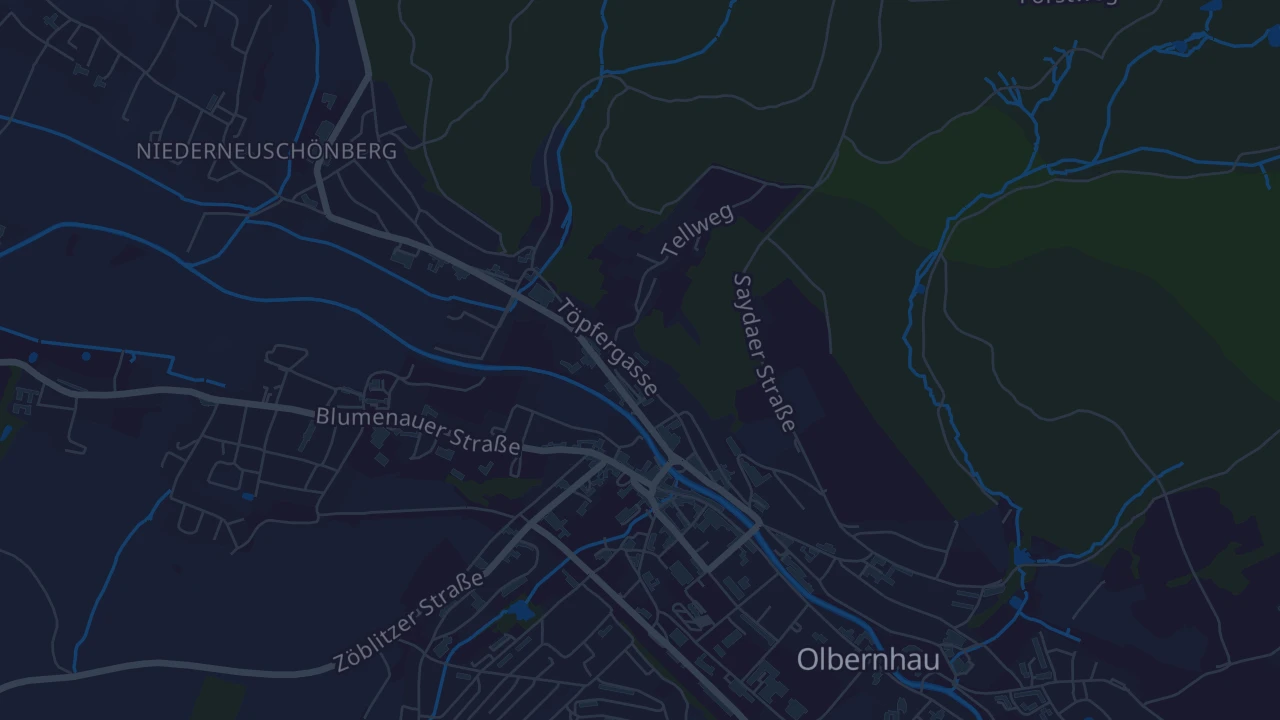 Karte von Olbernhau