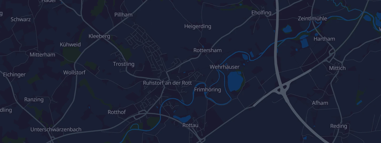 Karte von Ruhstorf a. d. Rott