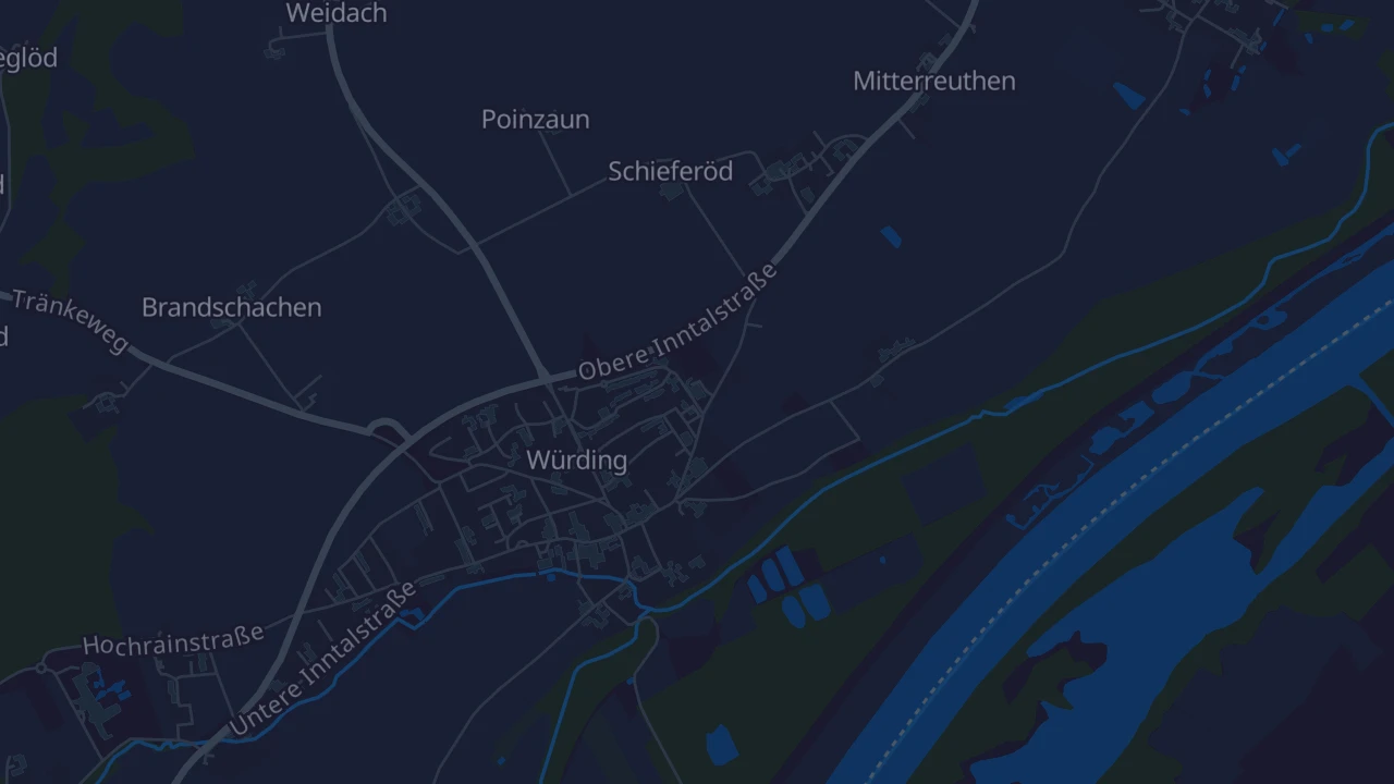 Karte von Bad Füssing