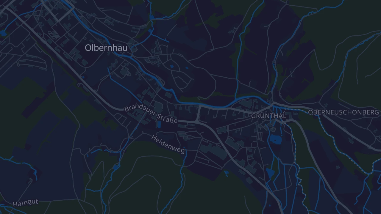 Karte von Olbernhau
