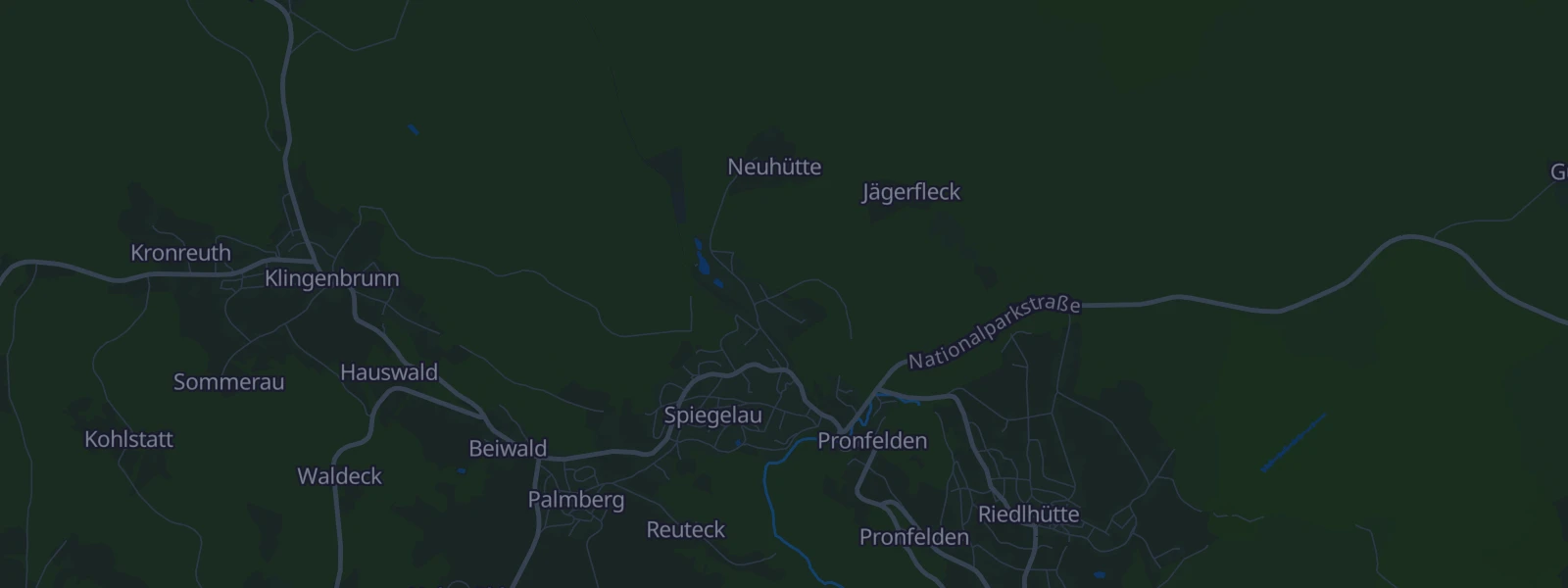 Karte von Spiegelau
