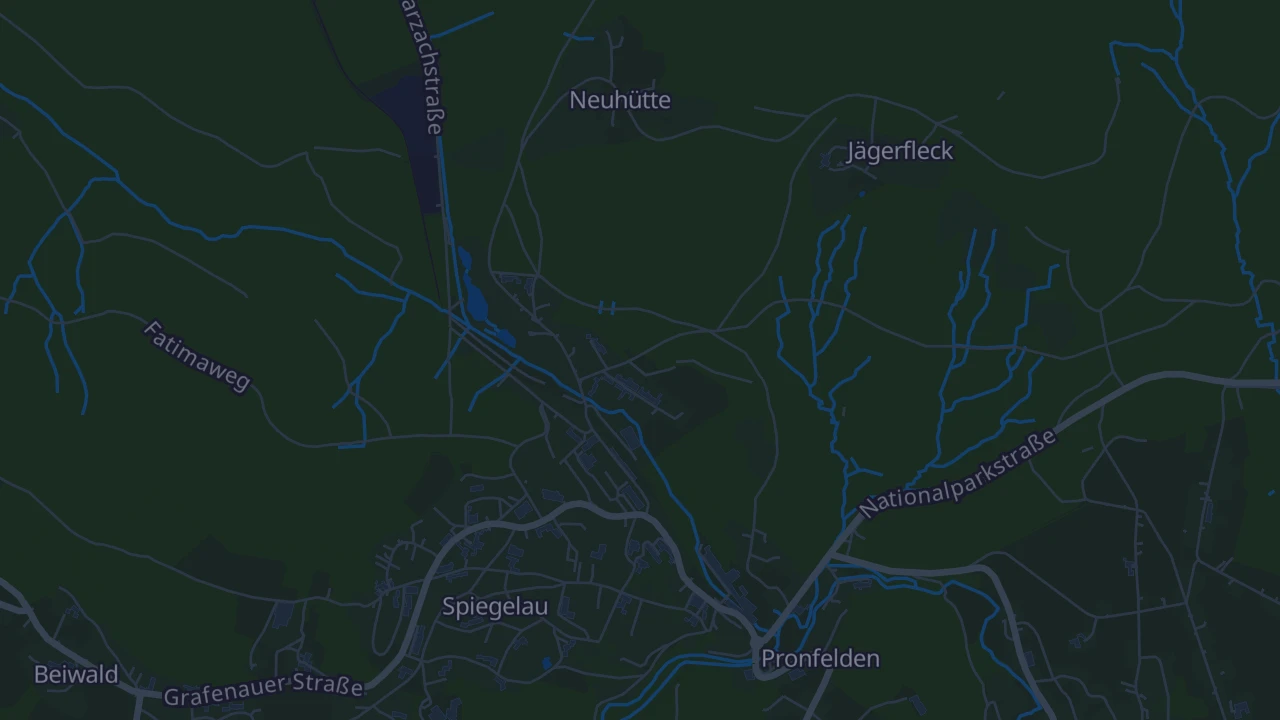 Karte von Spiegelau