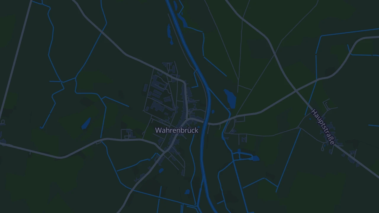 Karte von Wahrenbrück