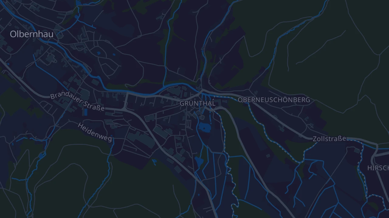 Karte von Olbernhau