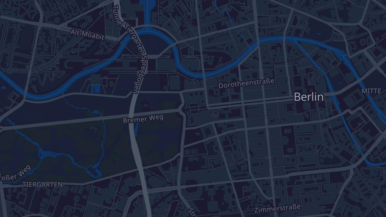Karte von Berlin