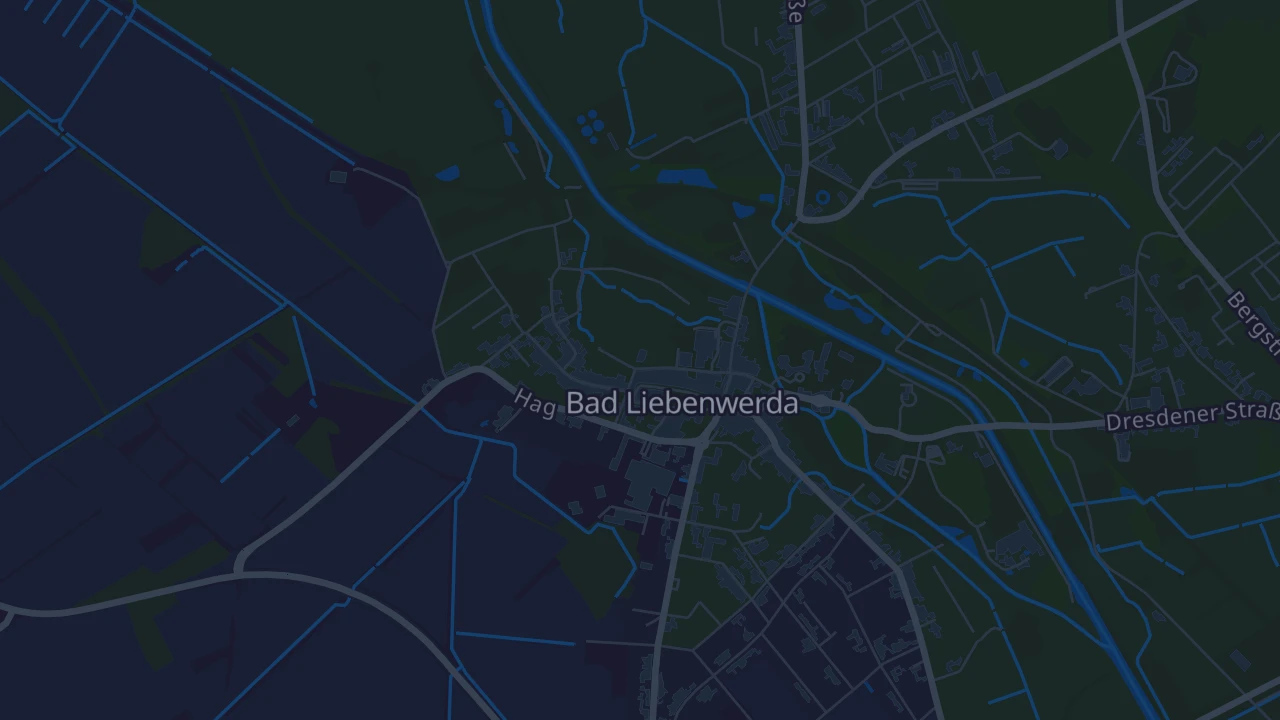 Karte von Bad Liebenwerda
