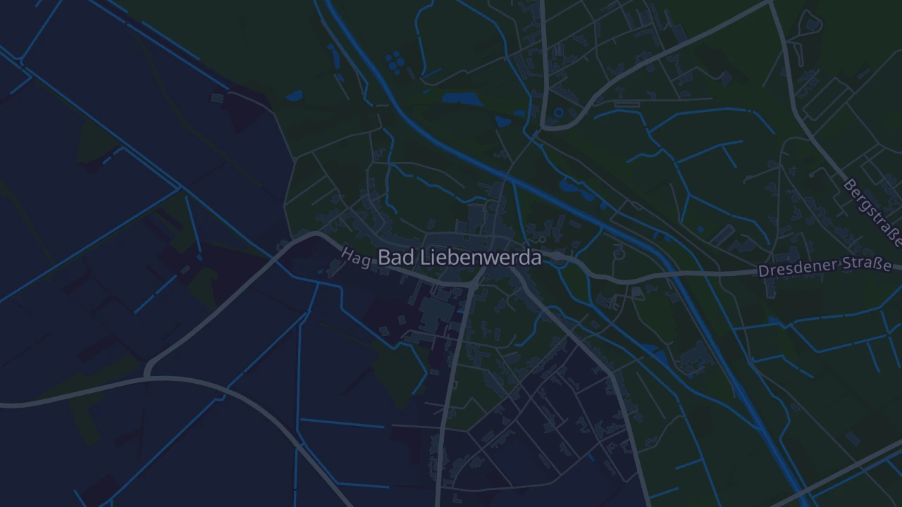 Karte von Bad Liebenwerda