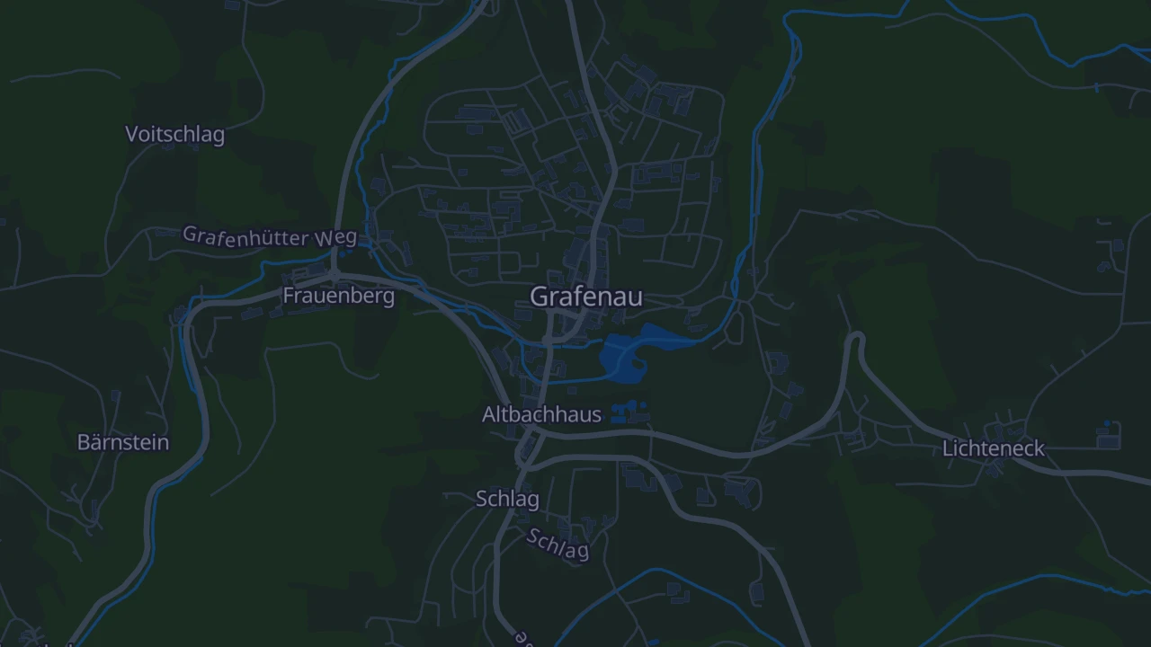 Karte von Grafenau