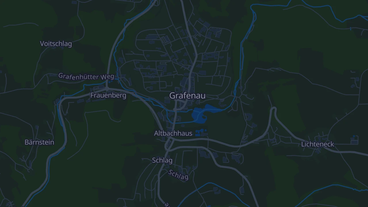 Karte von Grafenau