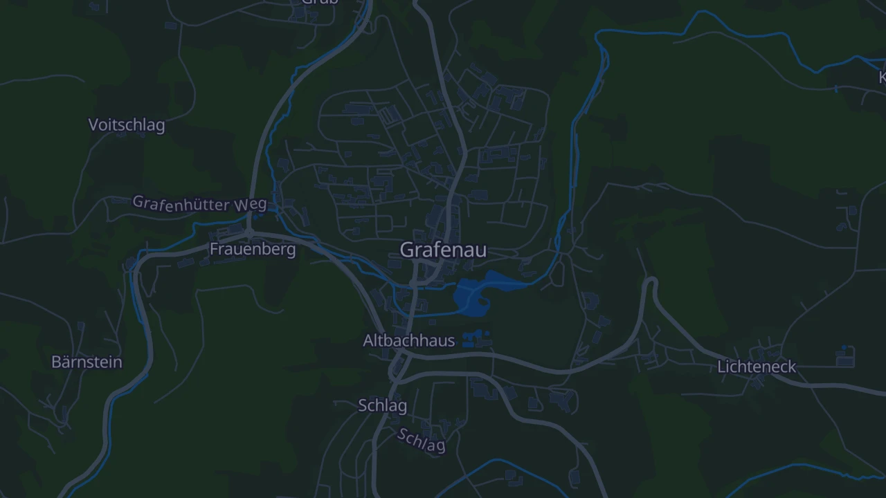 Karte von Grafenau