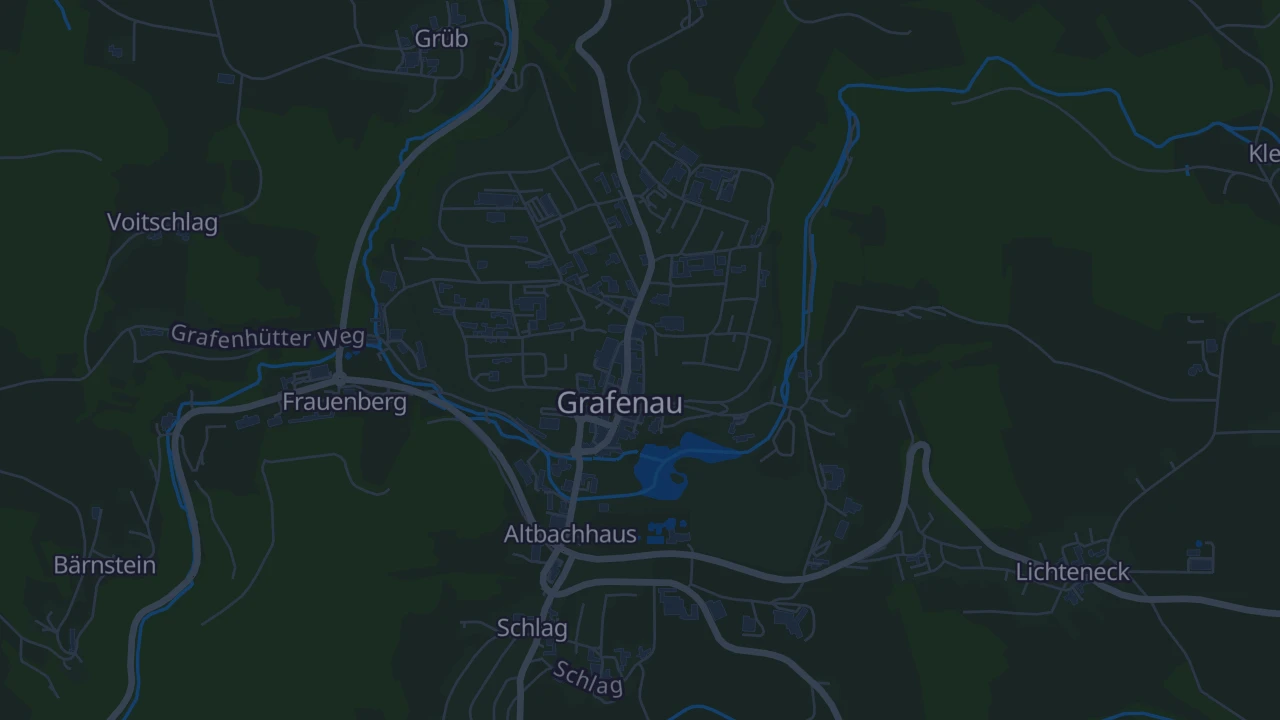 Karte von Grafenau