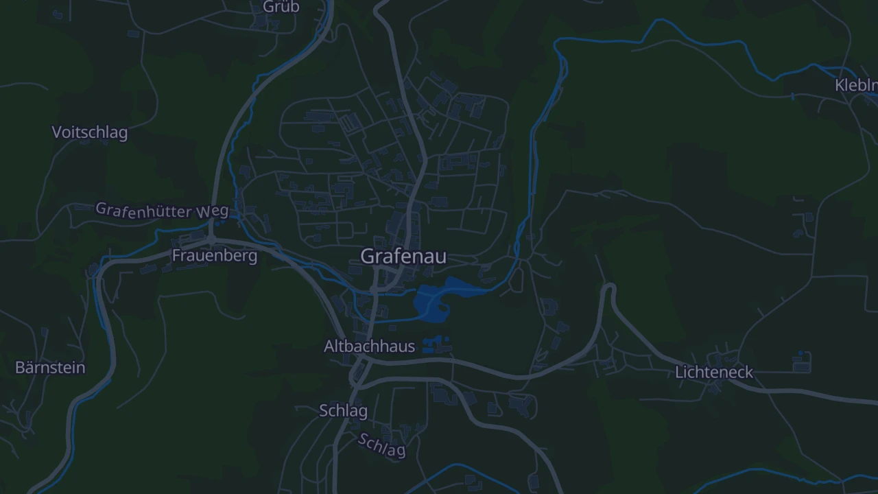 Karte von Grafenau