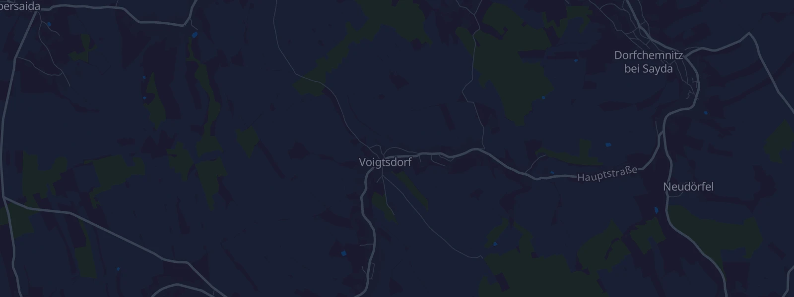 Karte von Dorfchemnitz bei Sayda