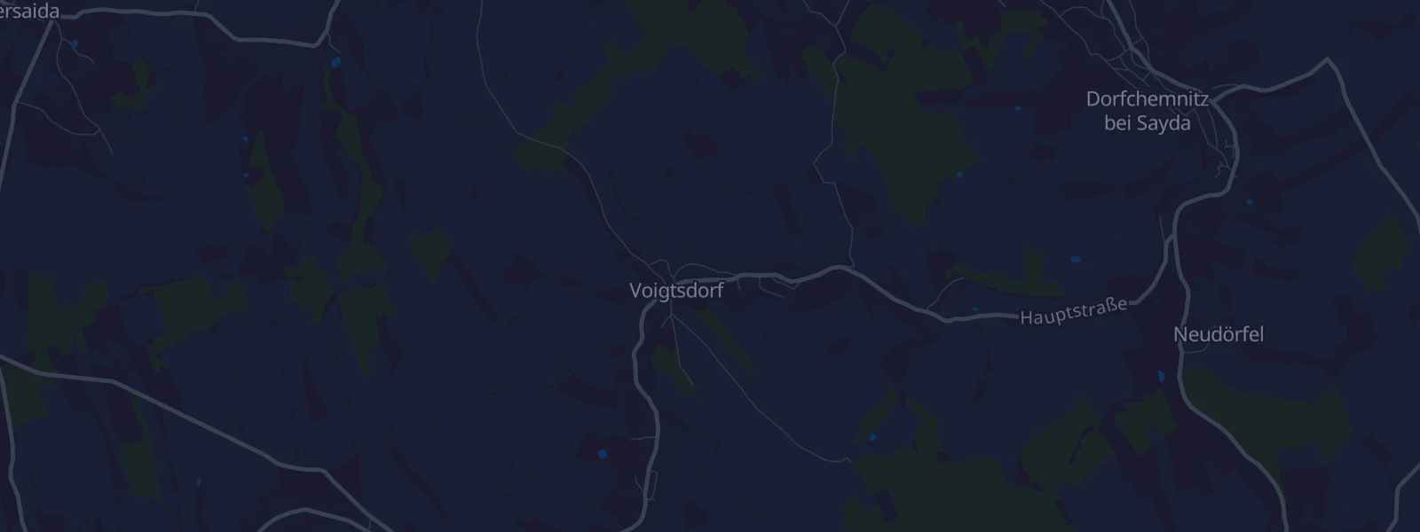 Karte von Dorfchemnitz bei Sayda