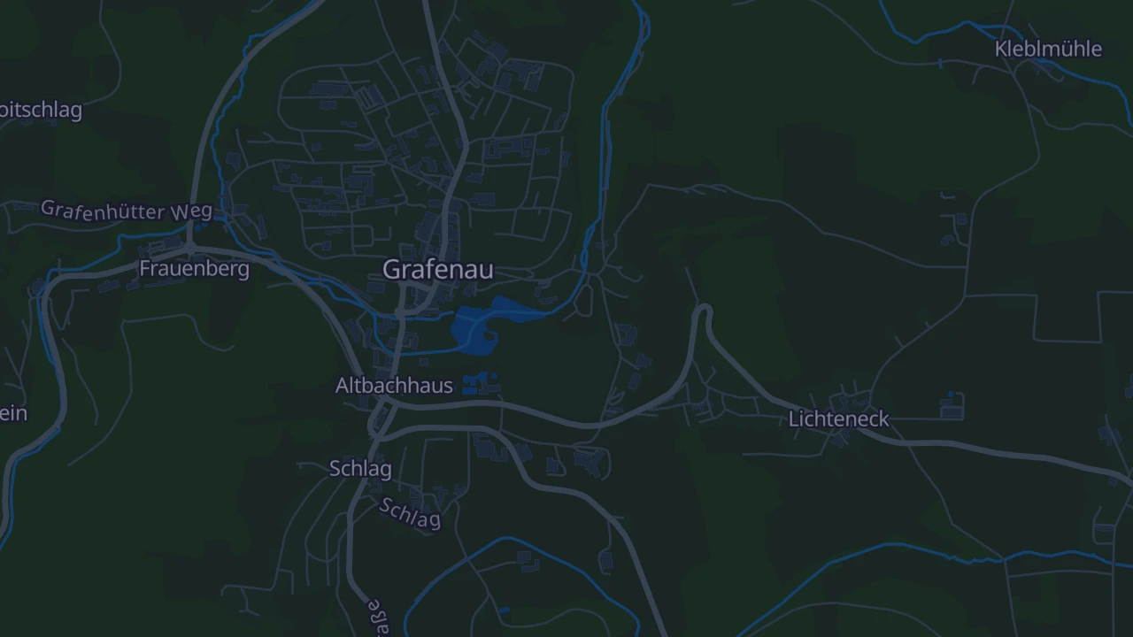 Karte von Grafenau
