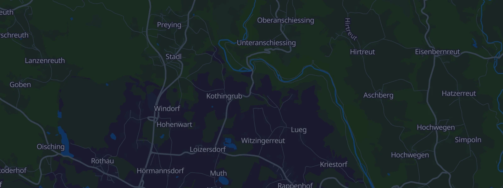 Karte von Tittling