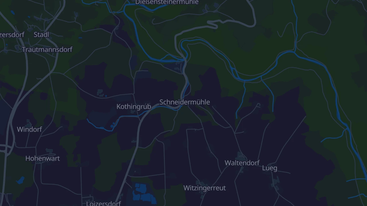 Karte von Tittling