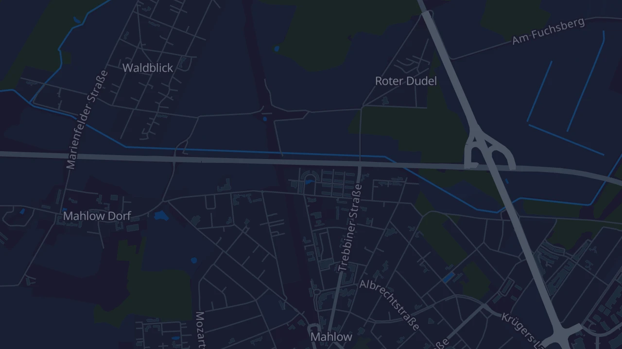 Karte von Teltow (Fläming)