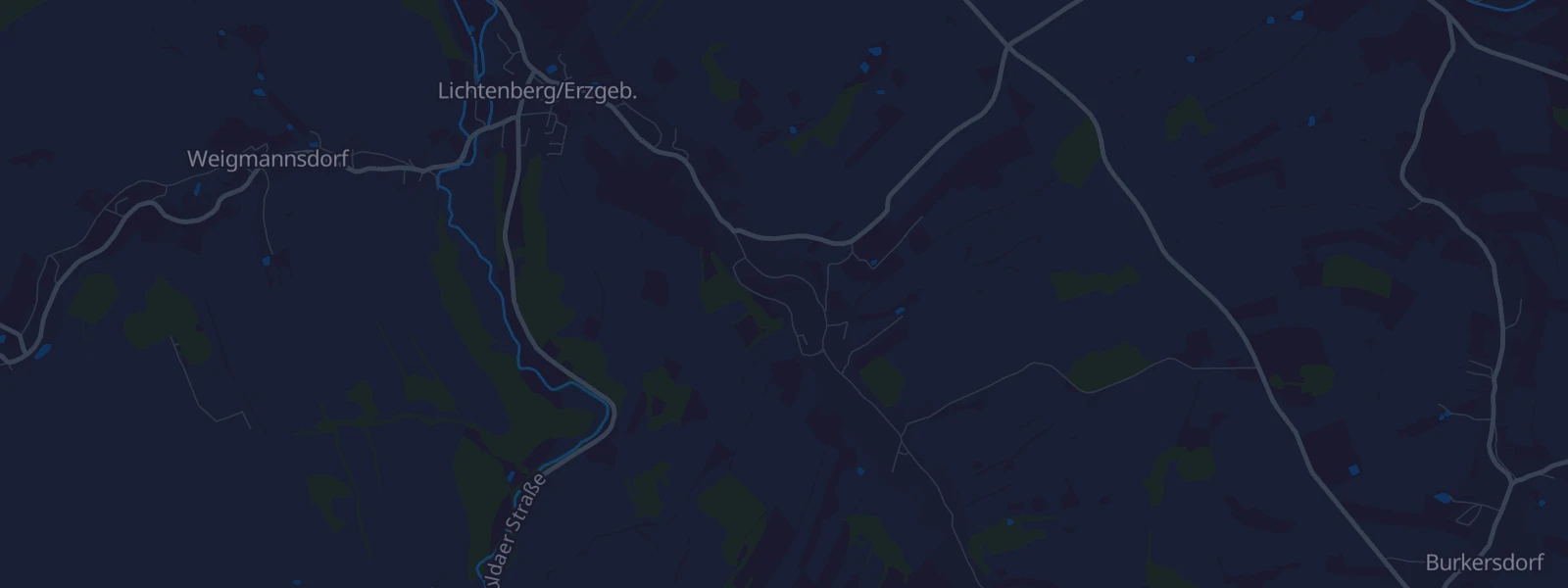 Karte von Lichtenberg/Erzgebirge