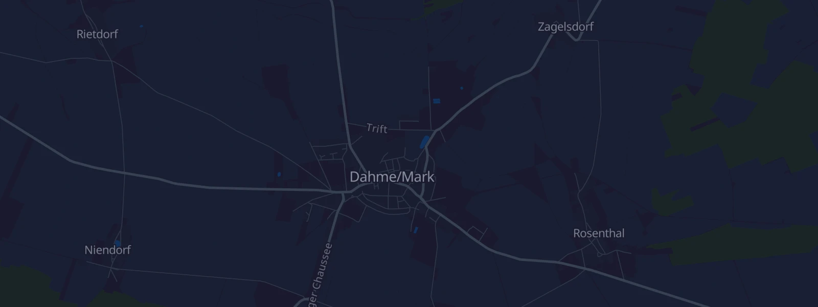 Karte von Dahme/Mark