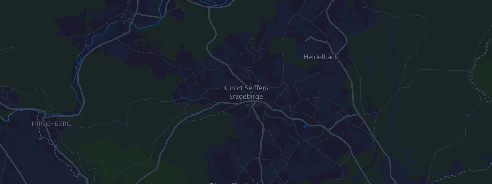 Karte von Seiffen/Erzgebirge