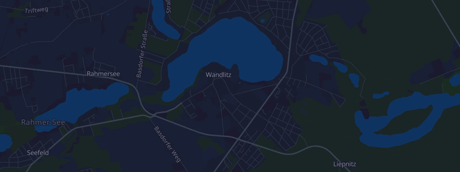 Karte von Wandlitz