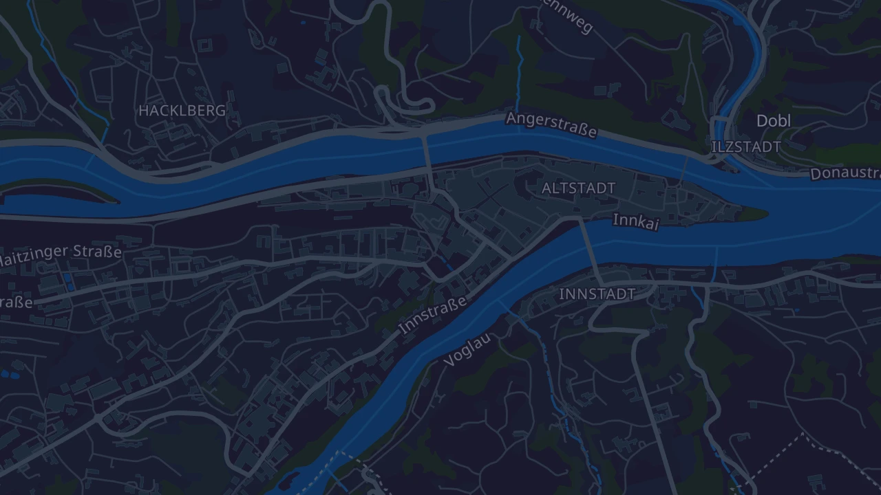Karte von Passau