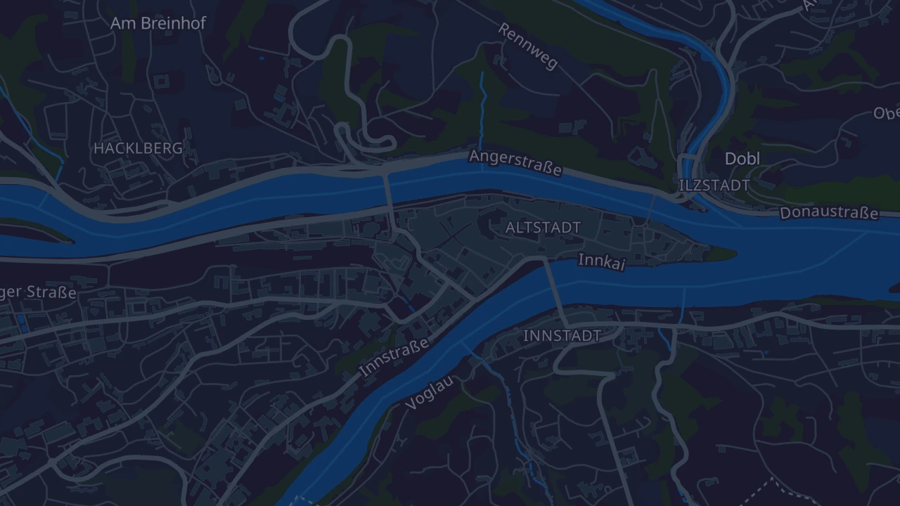Karte von Passau