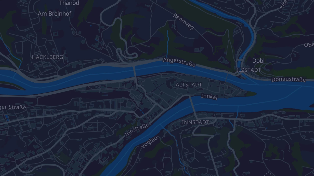 Karte von Passau