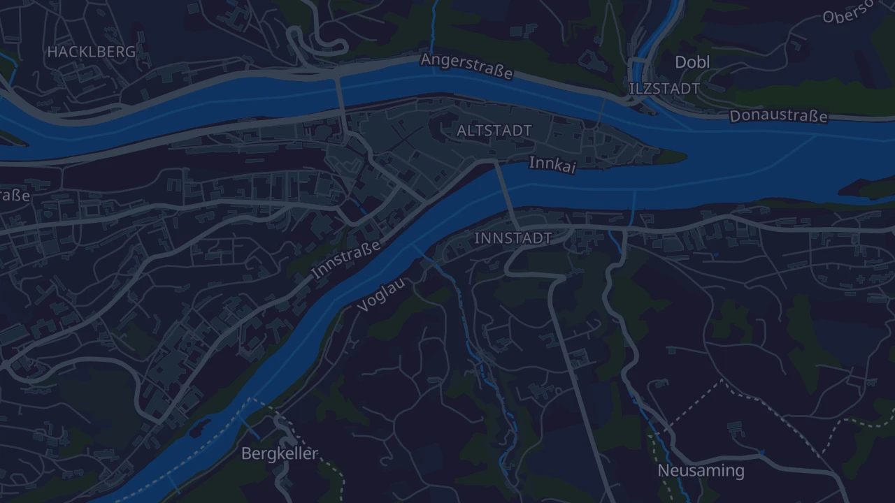 Karte von Passau