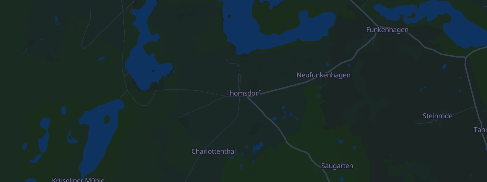 Karte von Thomsdorf