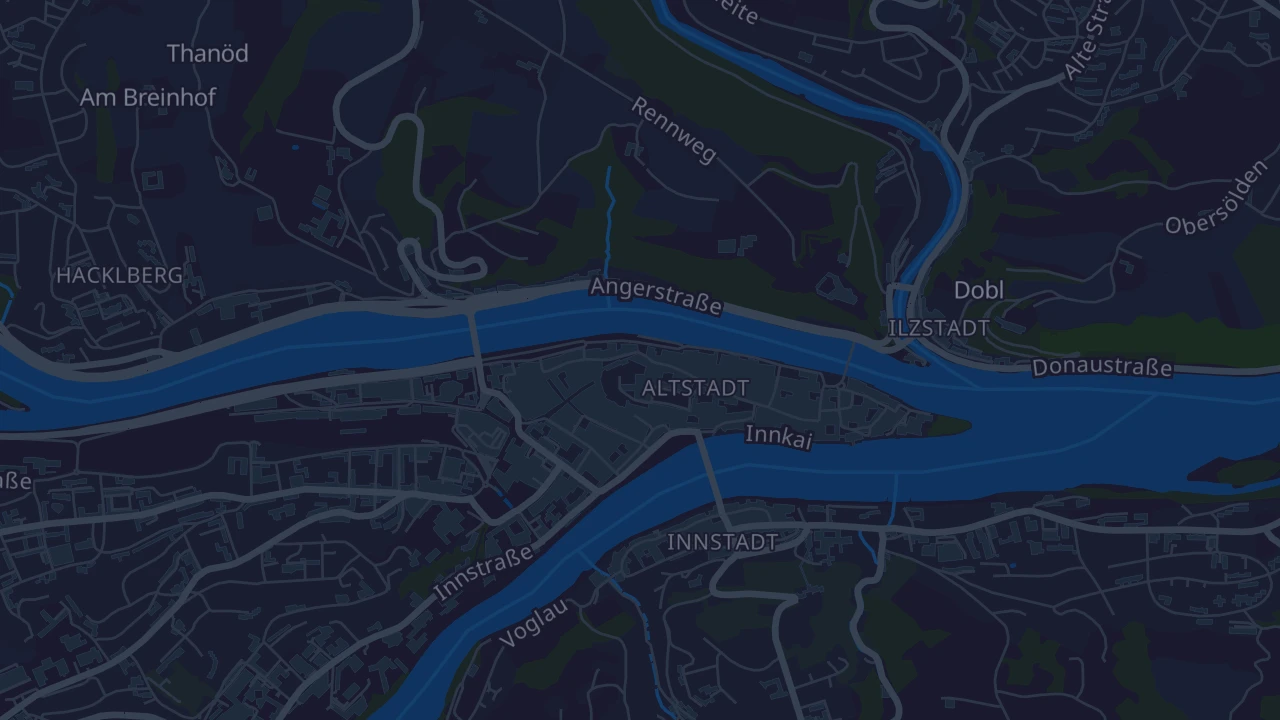 Karte von Passau
