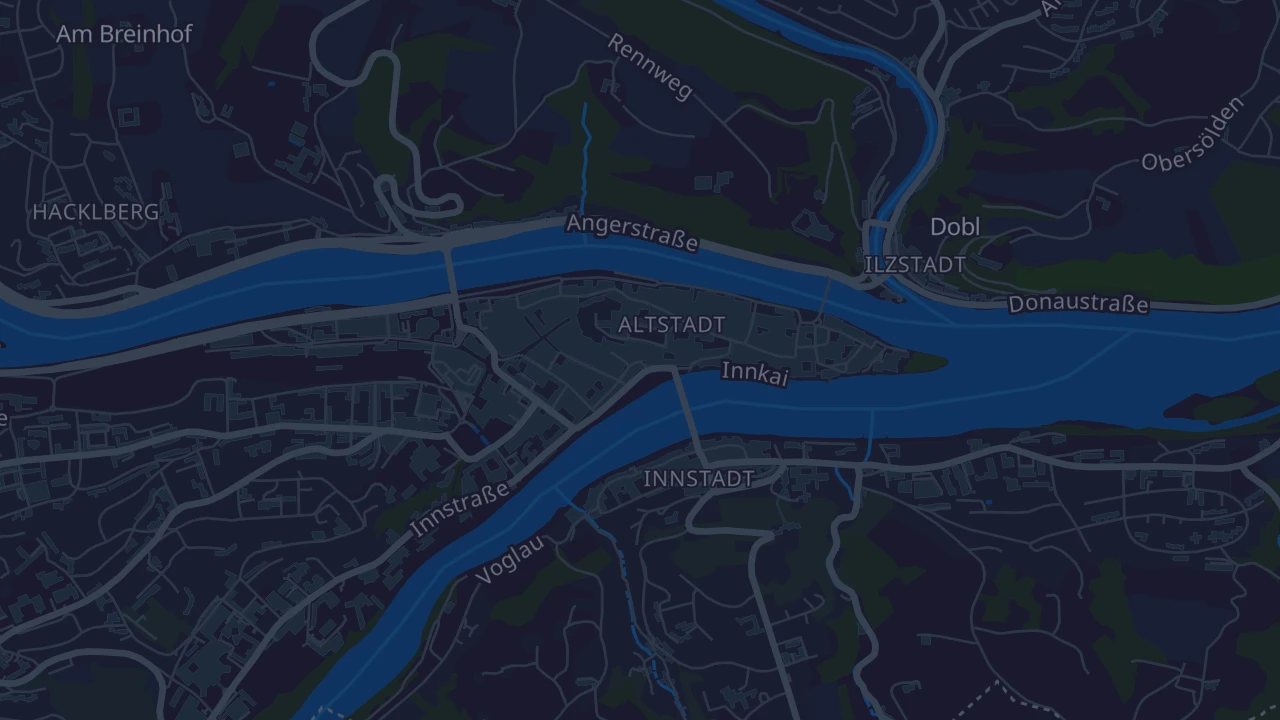 Karte von Passau