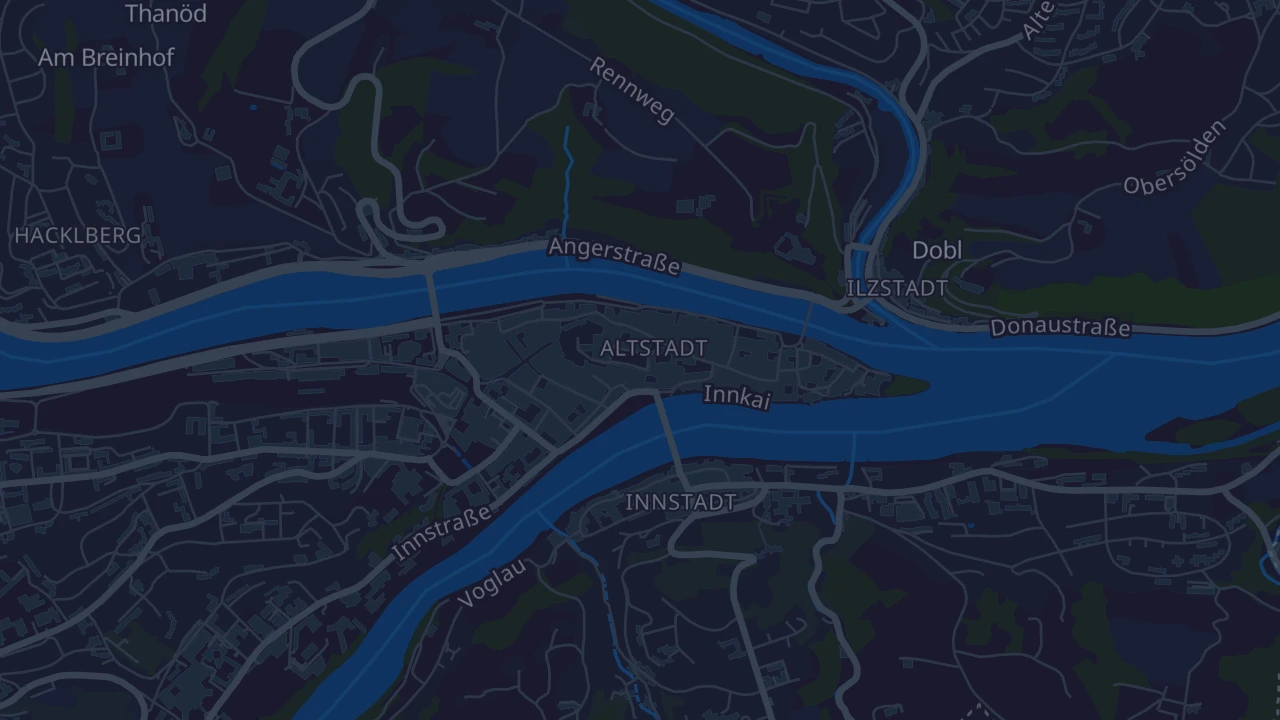 Karte von Passau