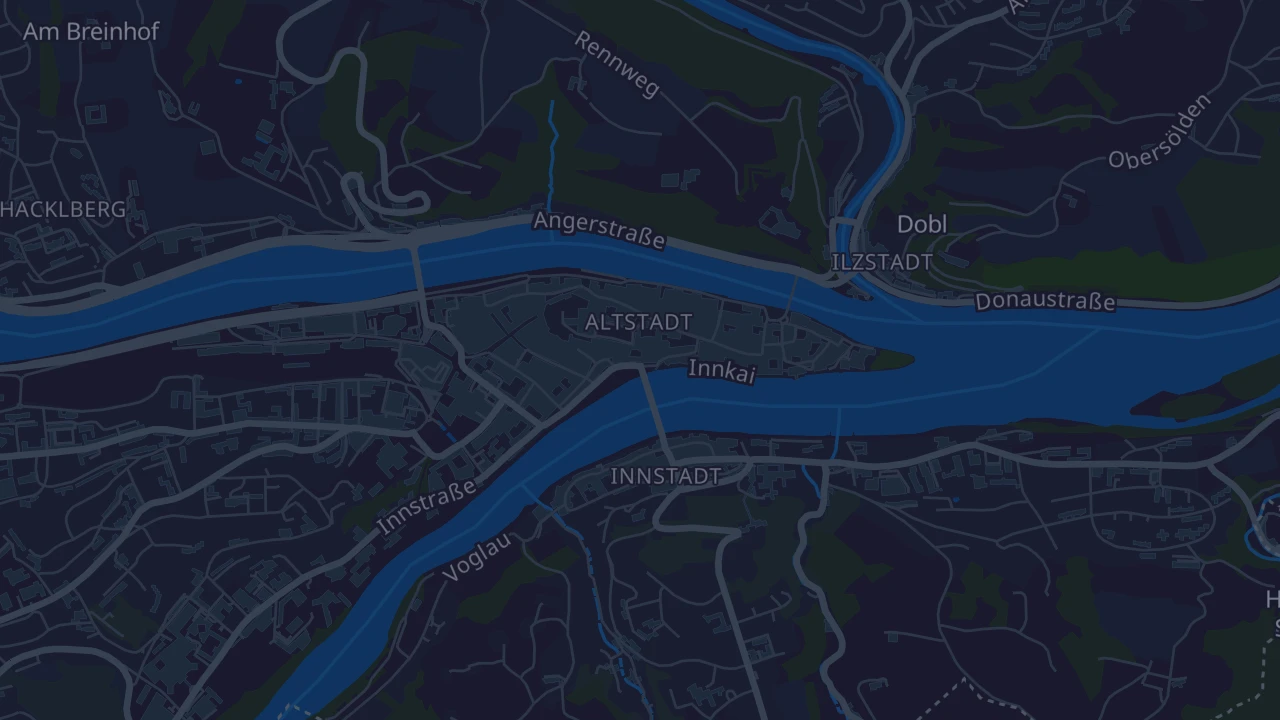 Karte von Passau