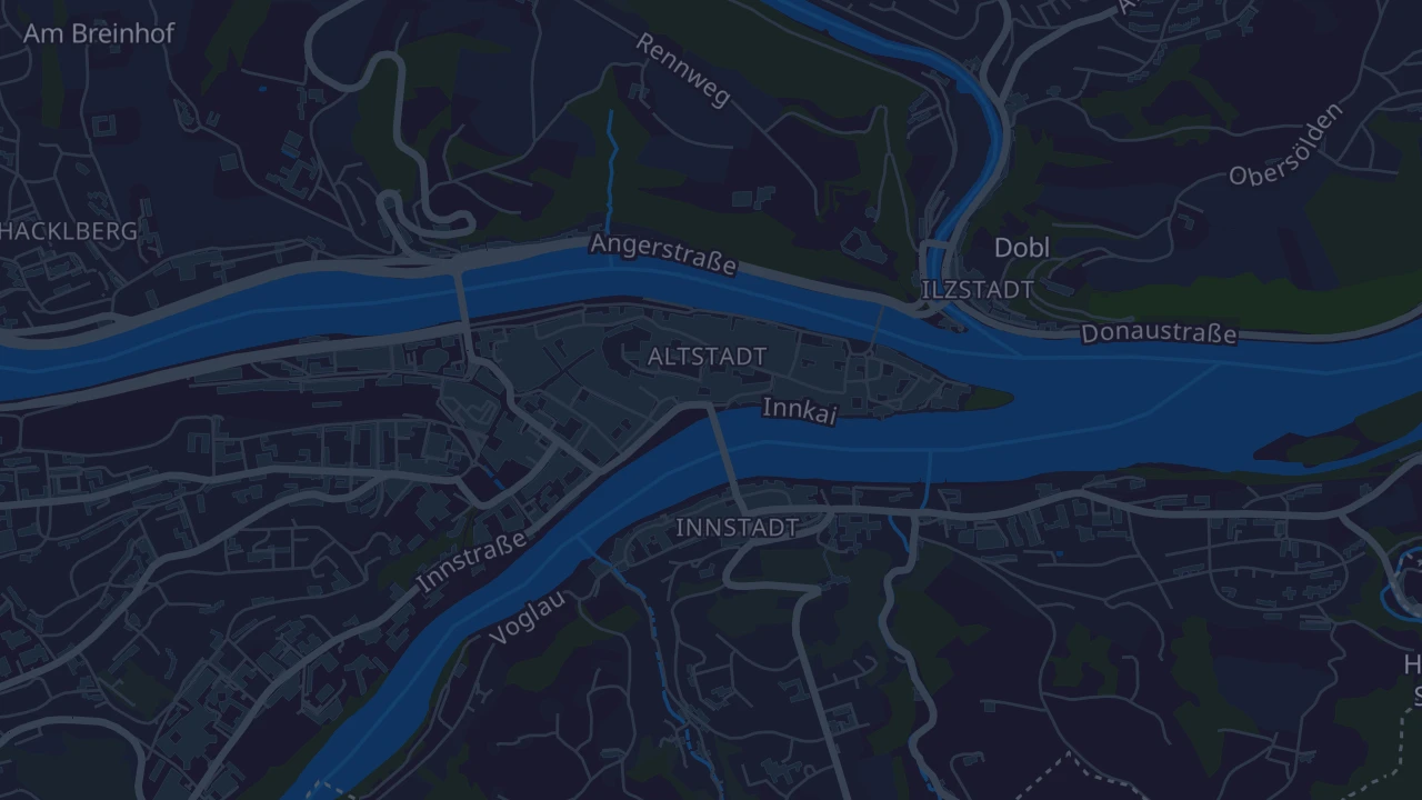 Karte von Passau