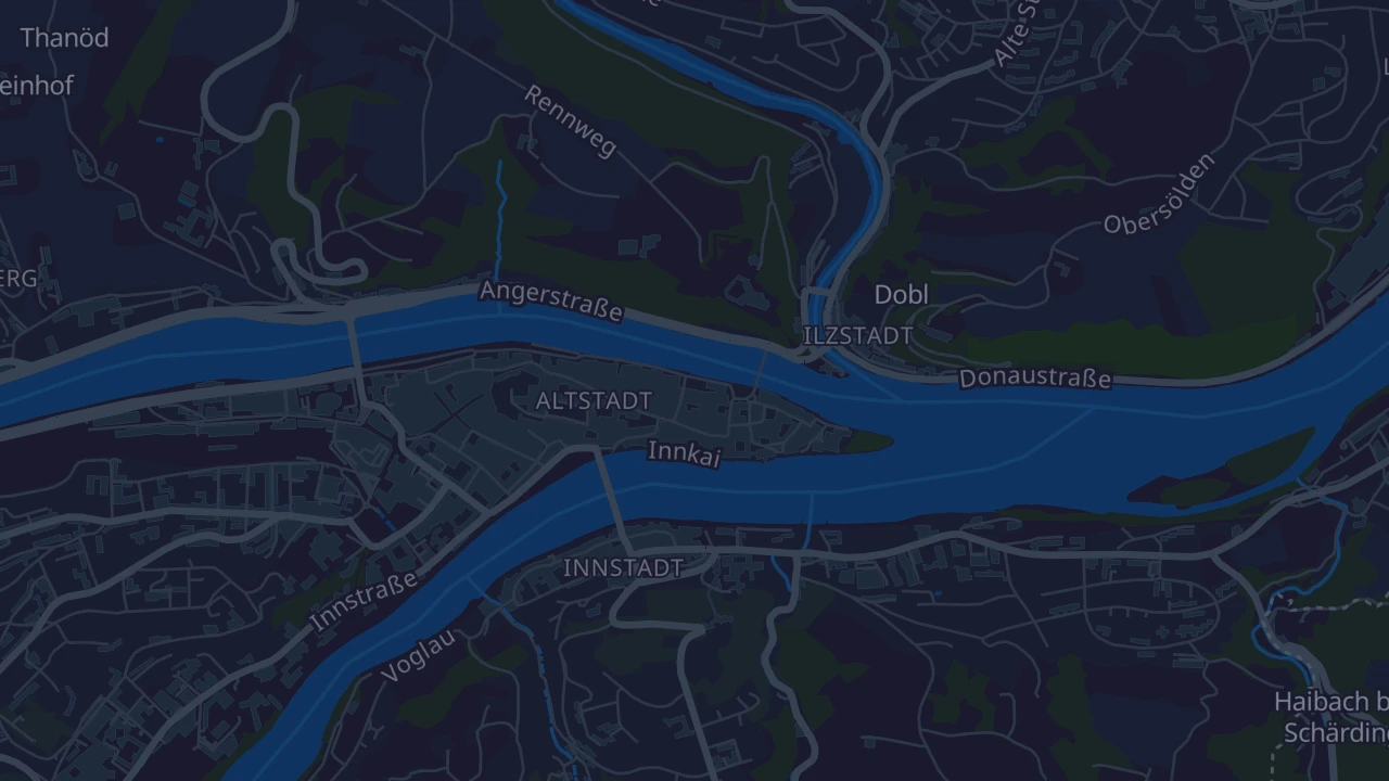 Karte von Passau