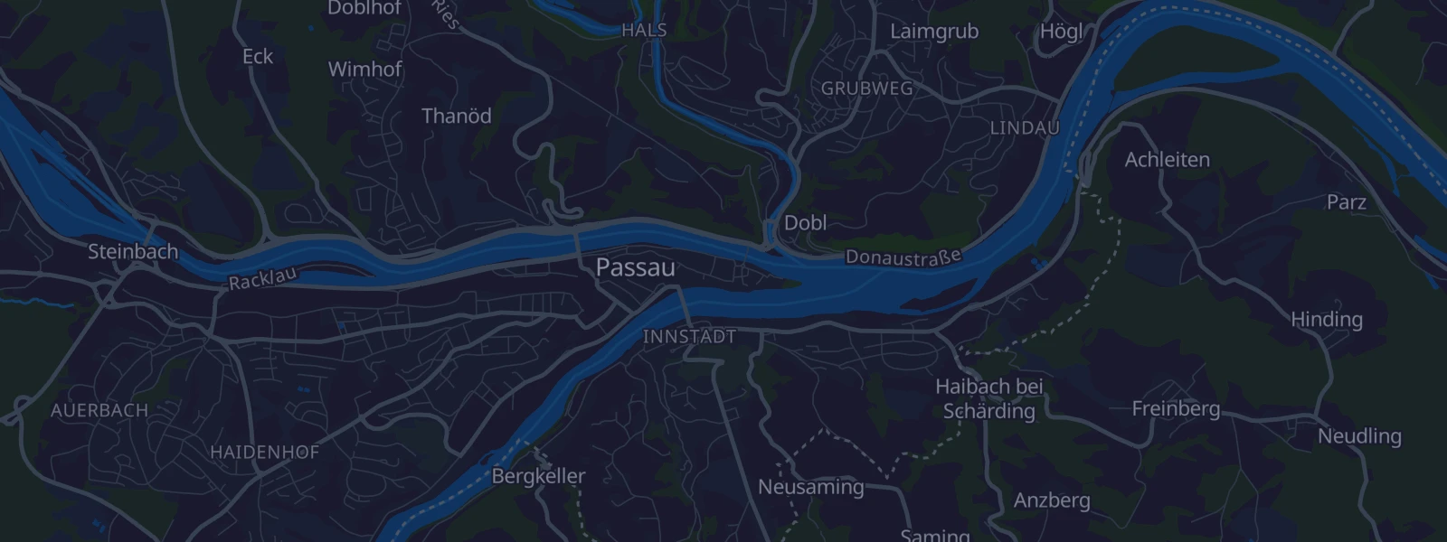 Karte von Passau