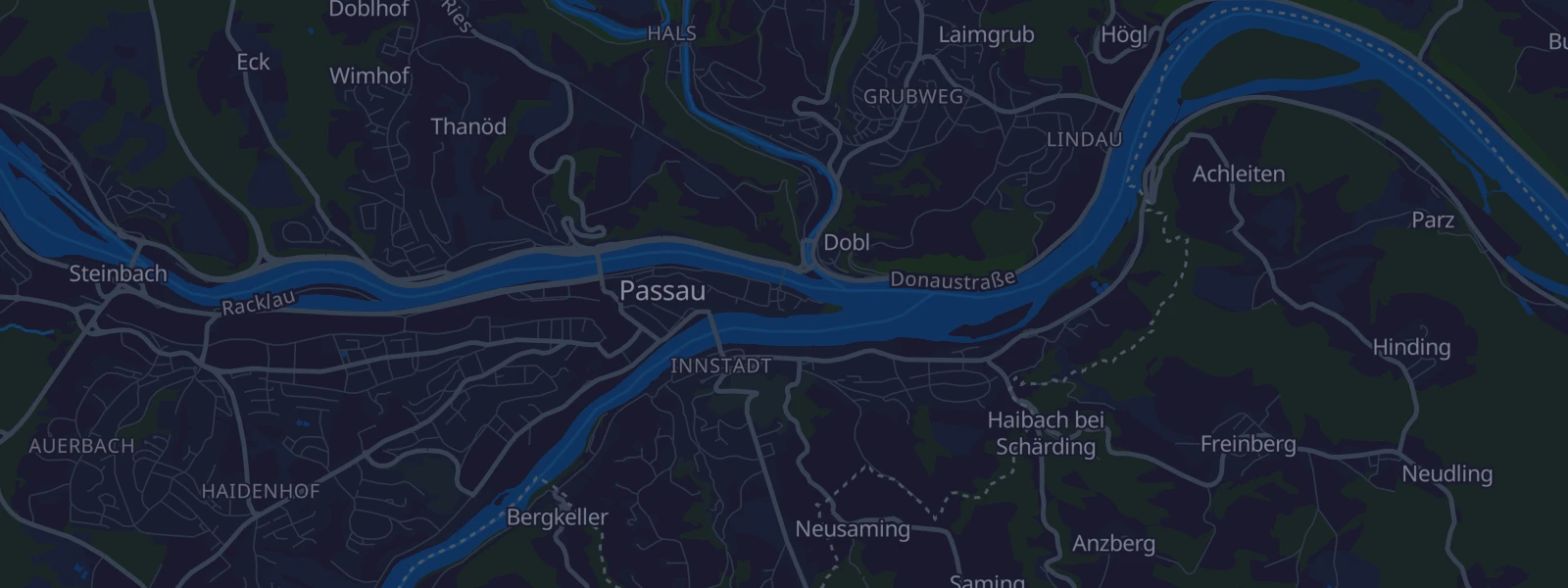 Karte von Passau