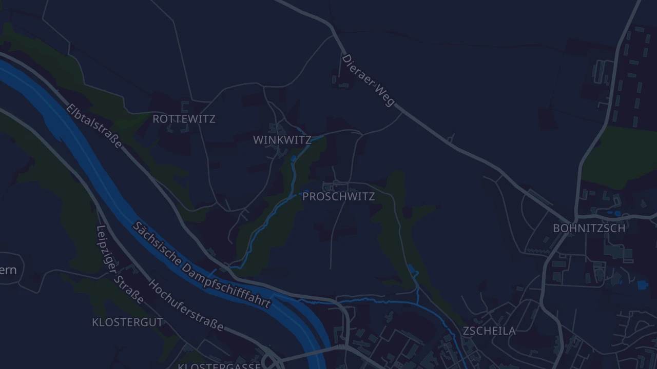 Karte von Meißen