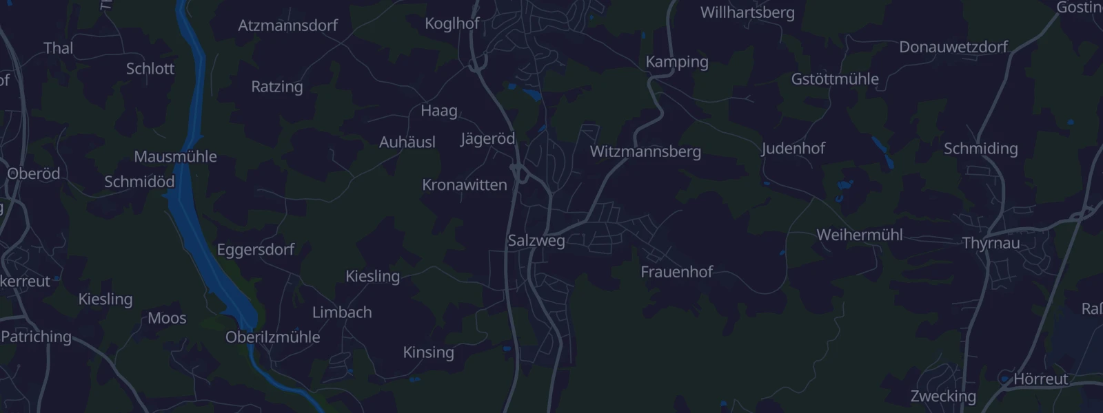 Karte von Salzweg