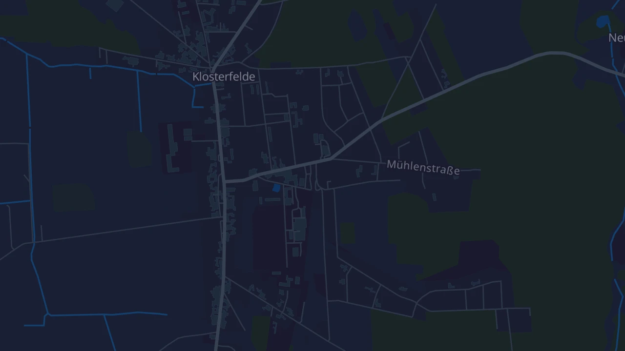 Karte von Klosterfelde