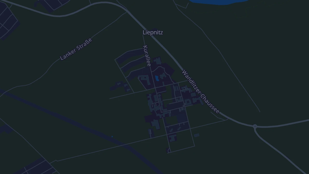Karte von Bernau bei Berlin
