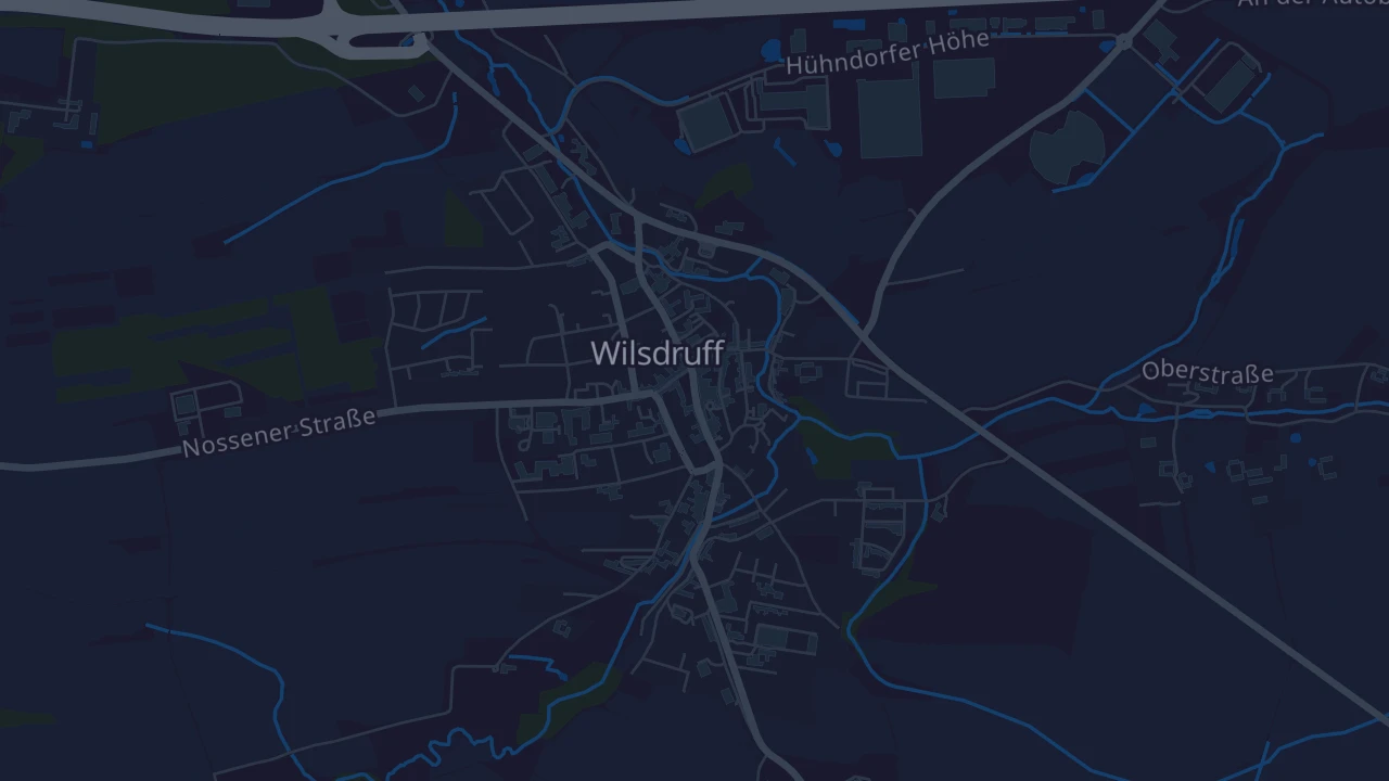 Karte von Wilsdruff
