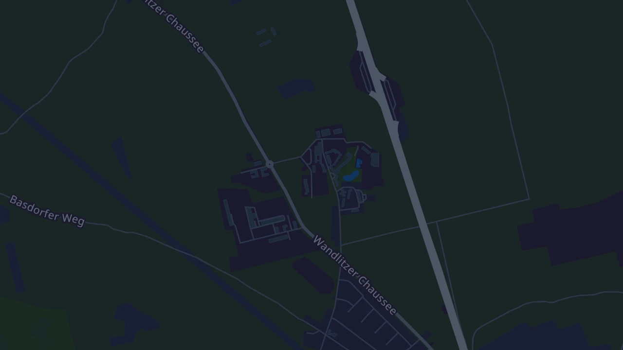 Karte von Bernau bei Berlin